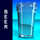 Plastic Beer Glasses